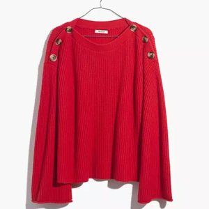 Madewell Calloway Boatneck Pullover Sweater M
